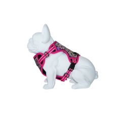 FREEDOG perro arnes fucsia