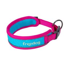 FREEDOG perro collar Cool pro tech fucsia