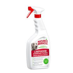 NATURE'S MIRACLE perro limpiador manchas/olores 709 ml