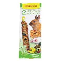 BENELUX roedores barritas frutas tropicales 2 uds