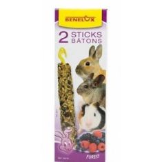 BENELUX roedores barritas frutas del bosque 2 uds