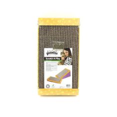 PAWISE rascador catnip inclinado
