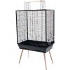 ZOLUX aves jaula Neo Jili 93x48x81 cm negro