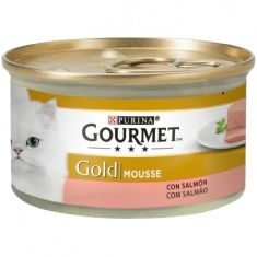 GOURMET gato Gold mousse salmon 85 gr