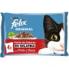 FELIX gato seleccion de carnes 4x85 gr