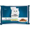 GOURMET gato perle lamina legumbre y cordero 4x85 gr