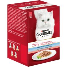 GOURMET gato Mon petit seleccion pescados 6x50 gr