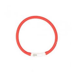 DUVO perro collar luz USB rojo
