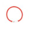 DUVO perro collar luz USB rojo 45x1x1,5 cm