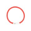 DUVO perro collar luz USB rojo 65x1x1,5 cm