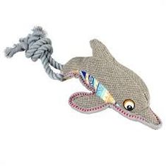 DUVO perro juguete Canvas delf n 46x14x11 cm