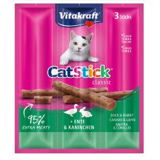 VITAKRAFT gato snack Sticks mini pato conejo
