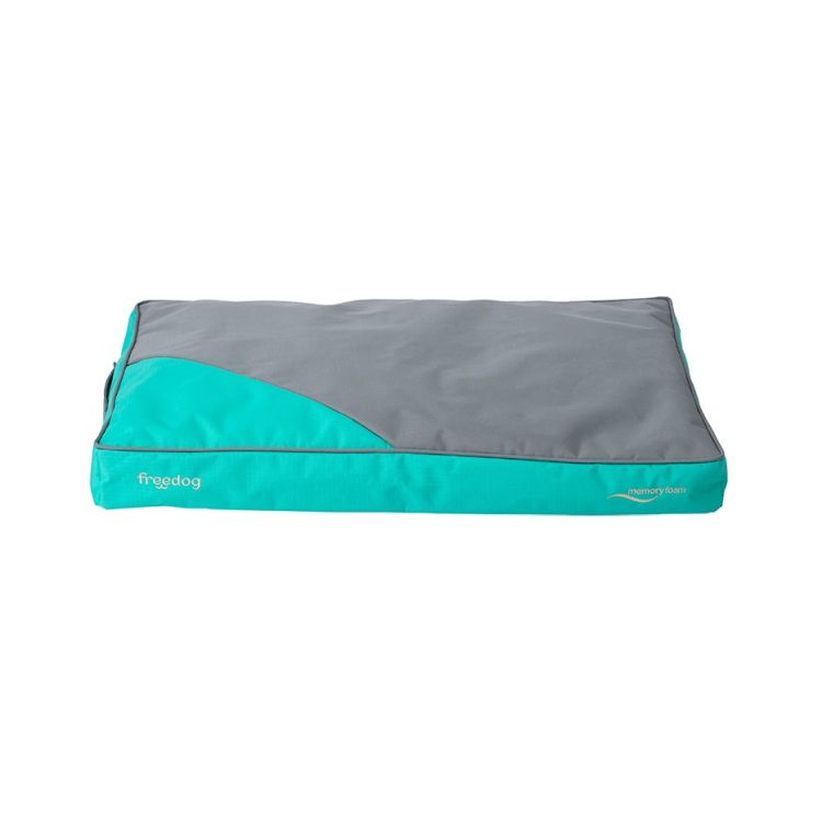 FREEDOG colchon Flat turquesa
