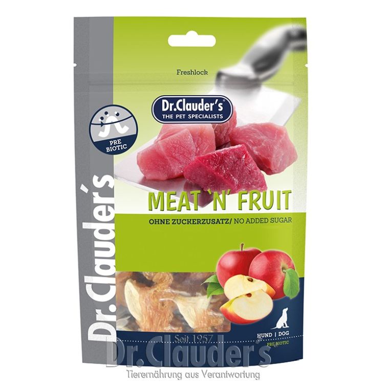 DR CLAUDER perro snack manzana pollo 80 gr