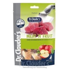 DR CLAUDER perro snack manzana pollo 80 gr