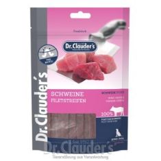 DR CLAUDER perro snack tiras de cerdo 80 gr