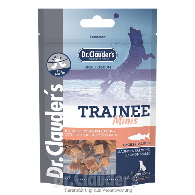 DR CLAUDER perro snack mini dados salmón 50 gr