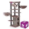 PET REBELS rascador Ramsés capuchino 158 cm