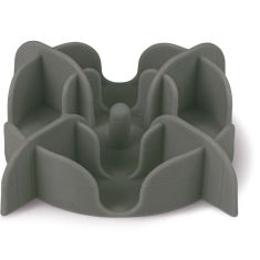 ZOLUX soporte slow feeder silicona gris