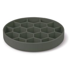 ZOLUX perro comedero slow feeder silicona gris