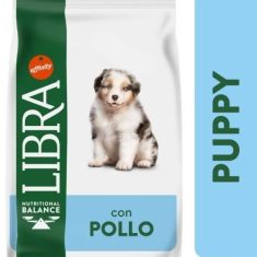 LIBRA perro puppy pollo
