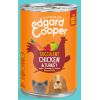 EDGAR&COOPER perro adulto pollo y pavo lata 400 gr