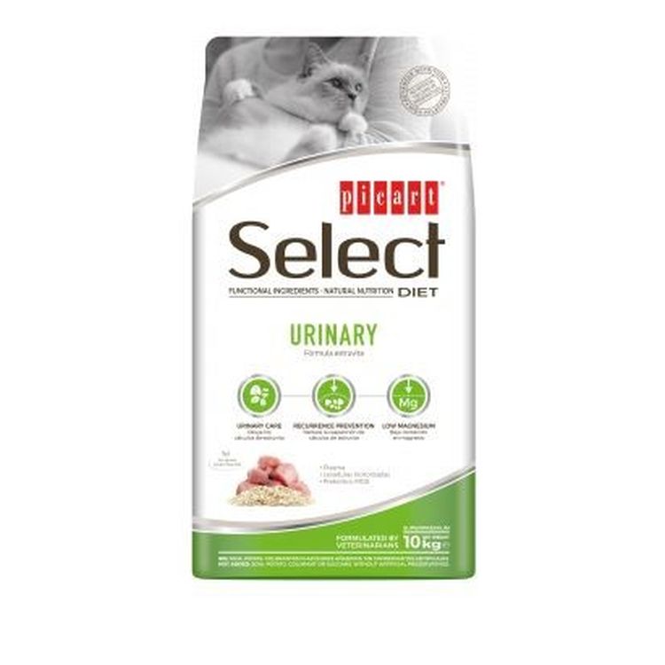 SELECT gato adulto urinary 2 kg