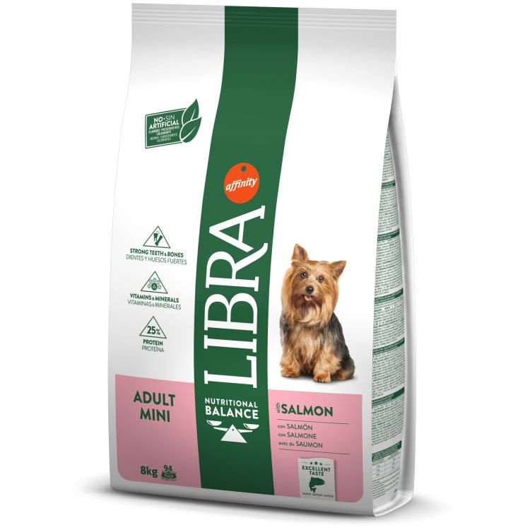 LIBRA perro adulto mini salmon