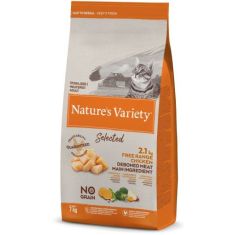 NATURES VARIETY gato adulto esterilizado NG pollo