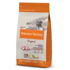 NATURES VARIETY perro adulto mini Original no grain pavo 1.5 kg
