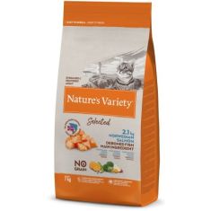 NATURES VARIETY gato adulto esterilizado NG salmon