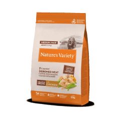 NATURES VARIETY perro adulto medium maxi NG pollo