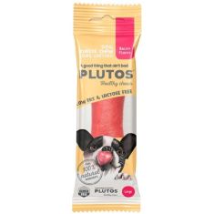 PLUTOS perro adulto snack hueso queso y jamon