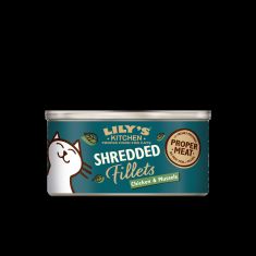 LILY'S KITCHEN gato adulto filetes pollo y mejillones lata 70 gr