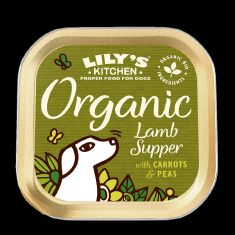LILY'S KITCHEN perro adulto Organic lamb supper tarrina 150 gr