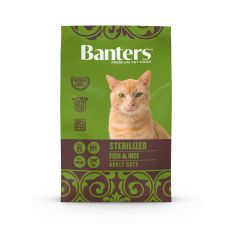 BANTERS gato adulto esterilizado pescado