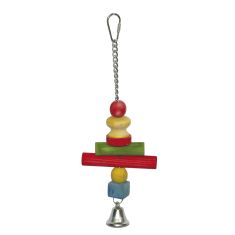 ICA ave juguete cruz grande con campana 28 cm