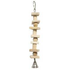 ICA ave juguete natural cuentas 23 cm