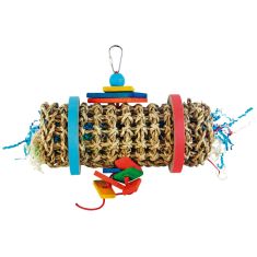 ICA ave juguete cilindro cuerda y cuentas 20 cm