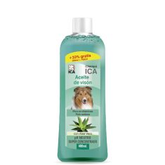 ICA perro champu aceite de visón