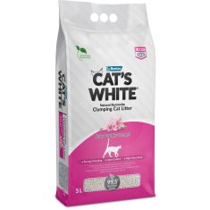 CAT'S WHITE arena aglomerante talco