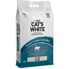 CAT'S WHITE arena aglomerante carbon 10 L