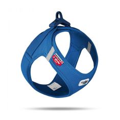 CURLI perro arnes air-mesh azul