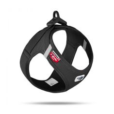 CURLI perro arnes air-mesh negro