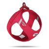 CURLI arnés air-mesh rojo XL 55-63 cm