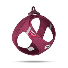 CURLI perro arnes air-mesh burdeos
