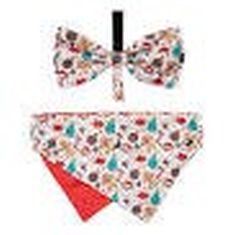 FUZZYARD perro pajarita y bandana Tinsel Time