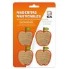 ICA roedores juguete maderitas manzana