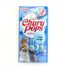 CHURU gato snack pops atun 4x15 gr