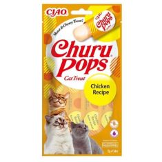 CHURU gato snack pops pollo 4x15 gr